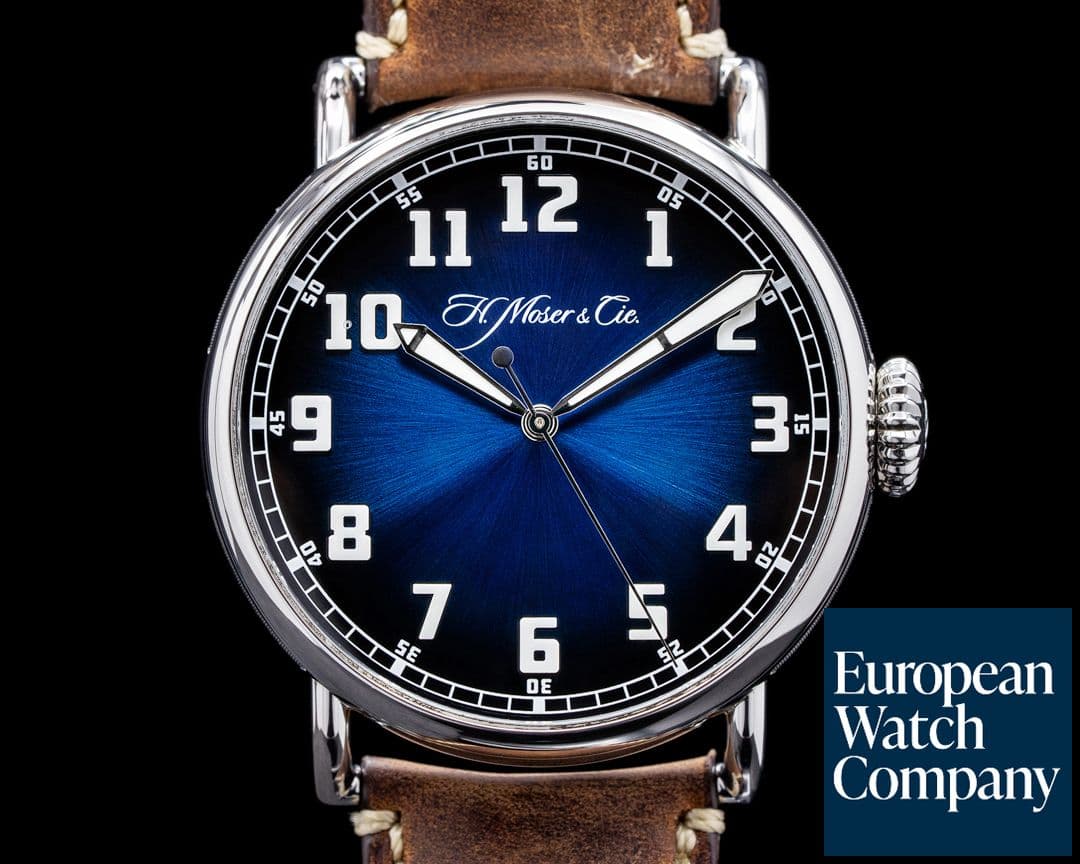 Image of H. Moser & Cie Venturer Heritage Funky Blue SS