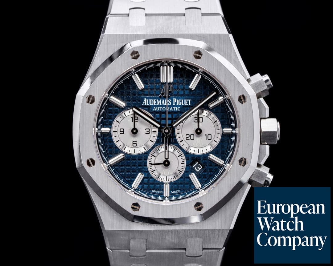 Image of Audemars Piguet Royal Oak 26331ST Chronograph Blue Dial SS 41MM 