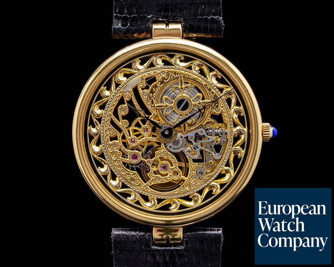 Image of Patek Philippe Calatrava 3883 Squelette Skeleton 18K Yellow Gold 
