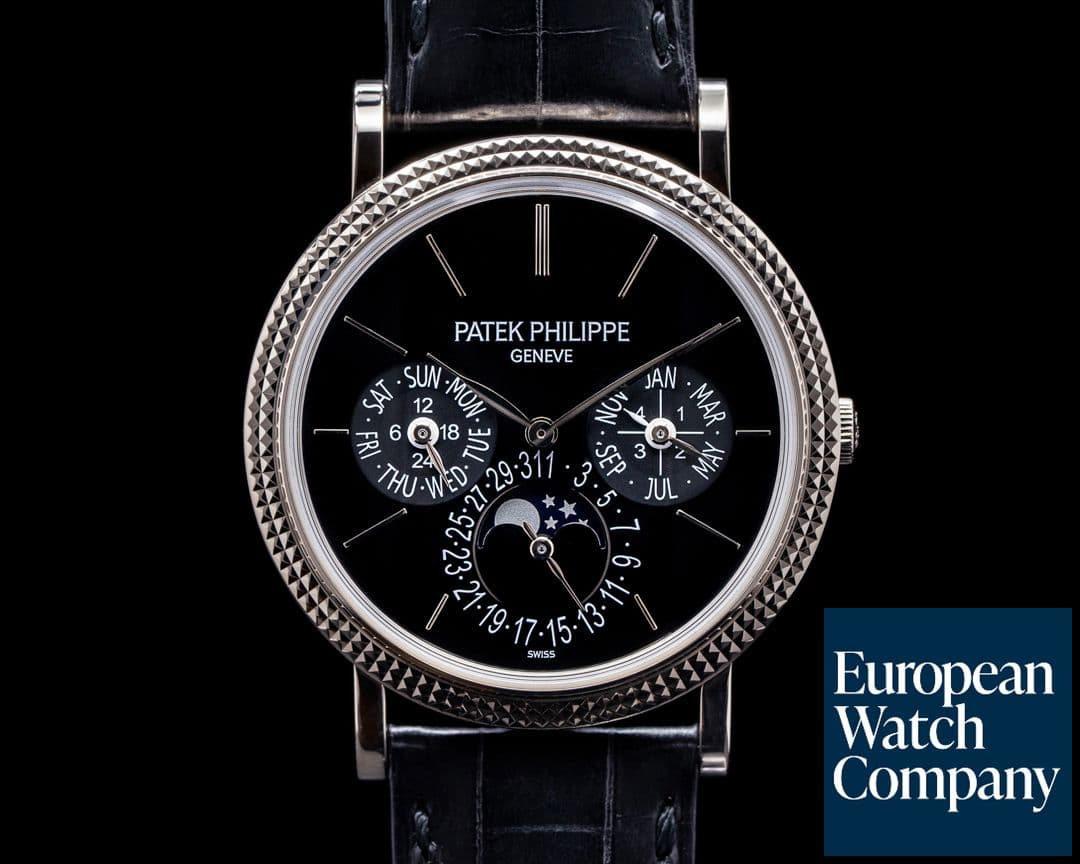 Image of Patek Philippe Perpetual Calendar 5139G Black Dial 18K White Gold 