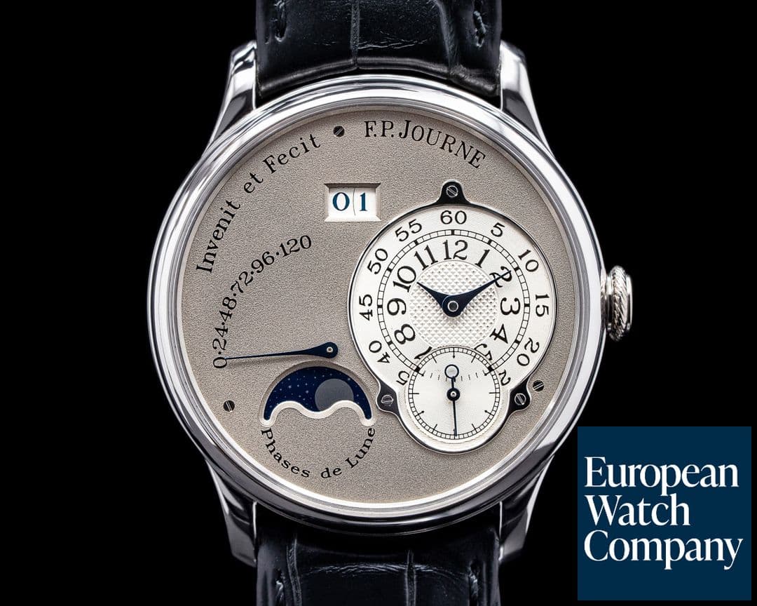 Image of F. P. Journe Octa Lune Automatic Platinum / Grey Dial 38MM
