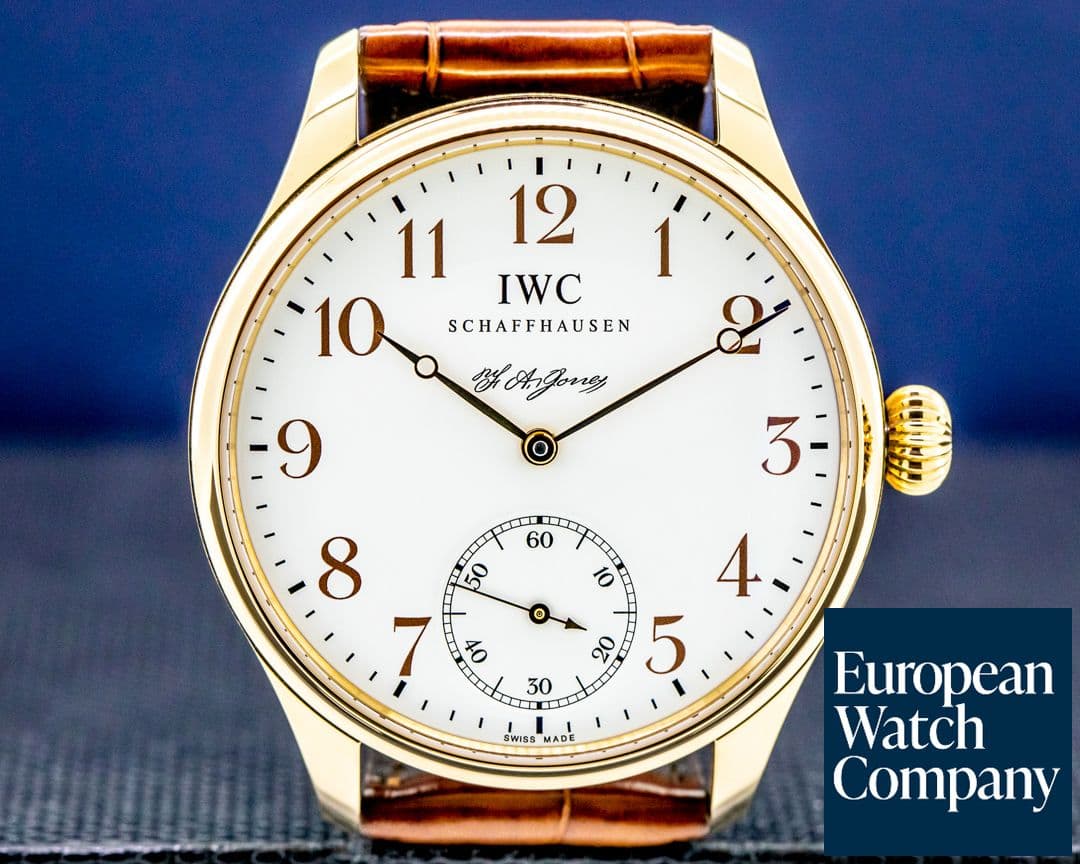 Image of IWC Portuguese F.A. Jones Limited Edition 18K Rose Gold