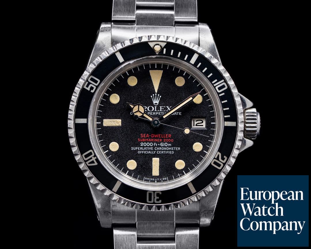 Image of Rolex Vintage 1665 "Double Red" Sea Dweller Mark IV Dial c. 1976
