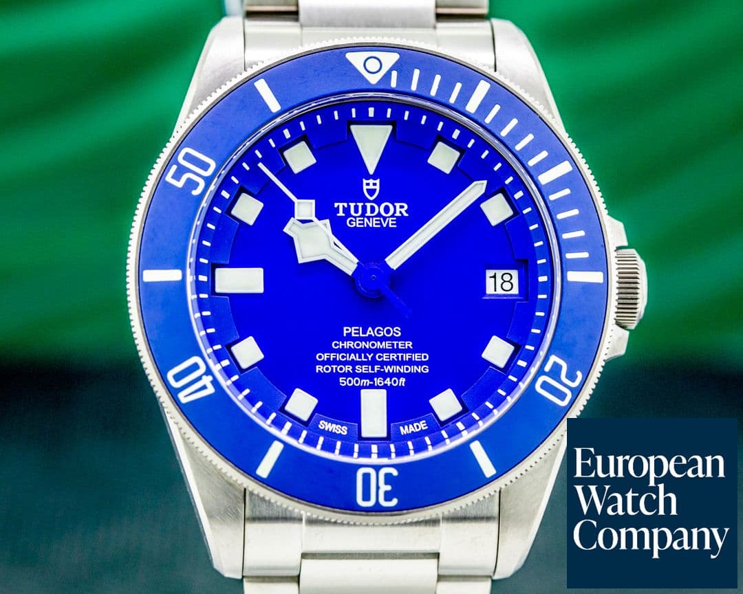 Image of Tudor Pelagos Blue Dial In-House Caliber Titanium 