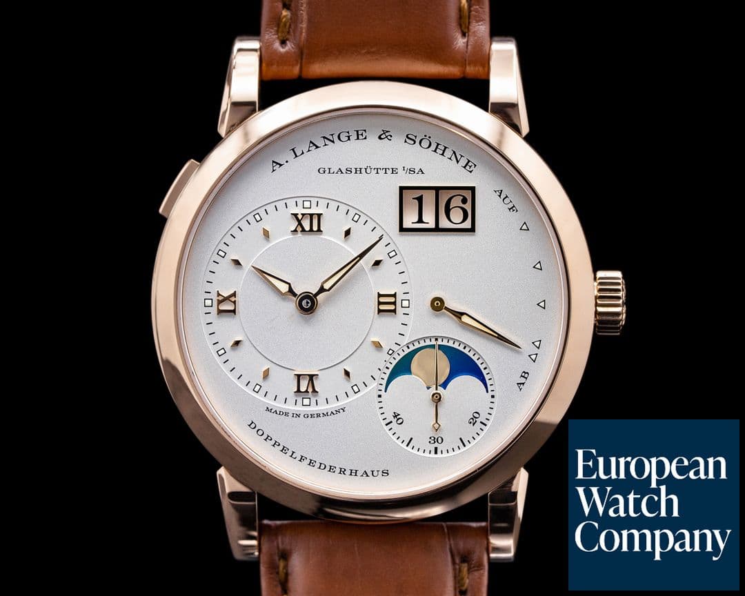 Image of A. Lange and Sohne Lange 1 Moon 192.032 18K Rose Gold 2021