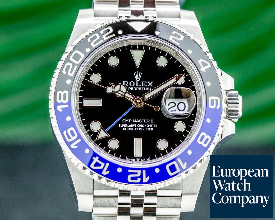 Image of Rolex GMT Master II 126710 Ceramic "Batman" SS / 2021 UNWORN