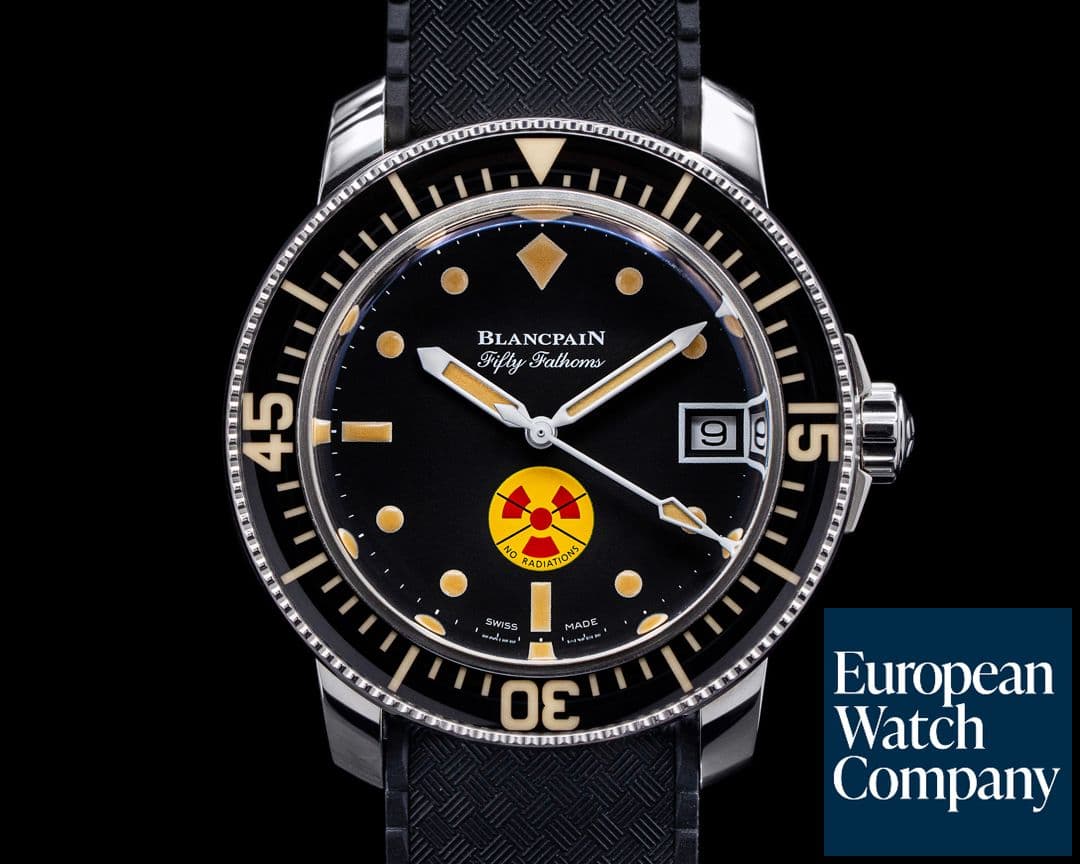 Image of Blancpain Tribute To Fifty Fathoms "No Radiations" SS Limited 2021