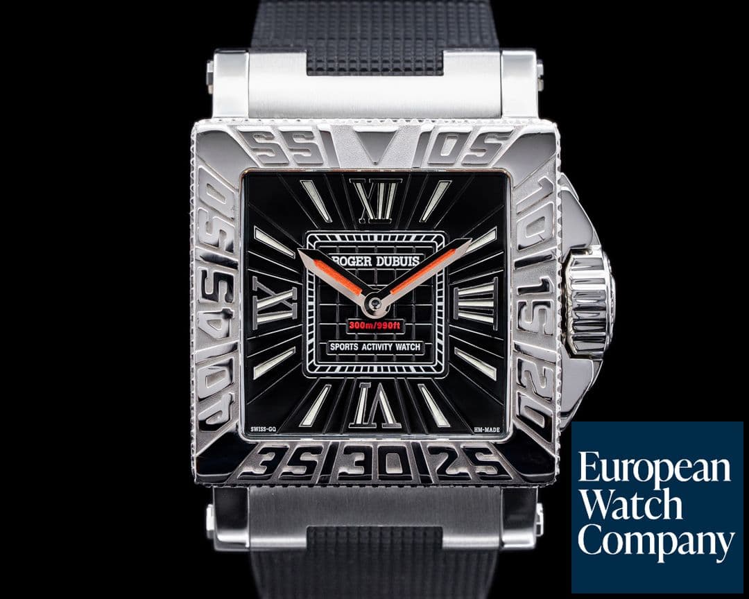 Image of Roger Dubuis Acqua Mare SS / Rubber Black Dial 41MM