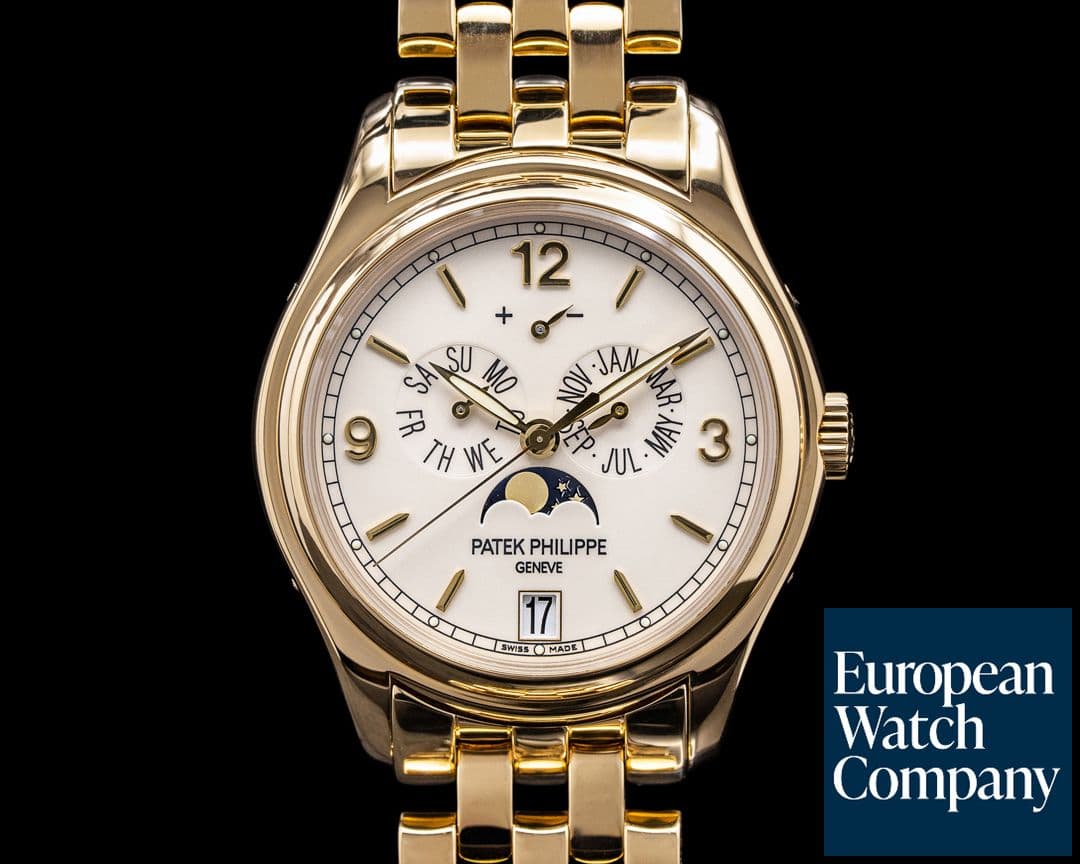 Image of Patek Philippe Annual Calendar 5146/1J Cream Dial 18K Yellow Gold / Bracelet
