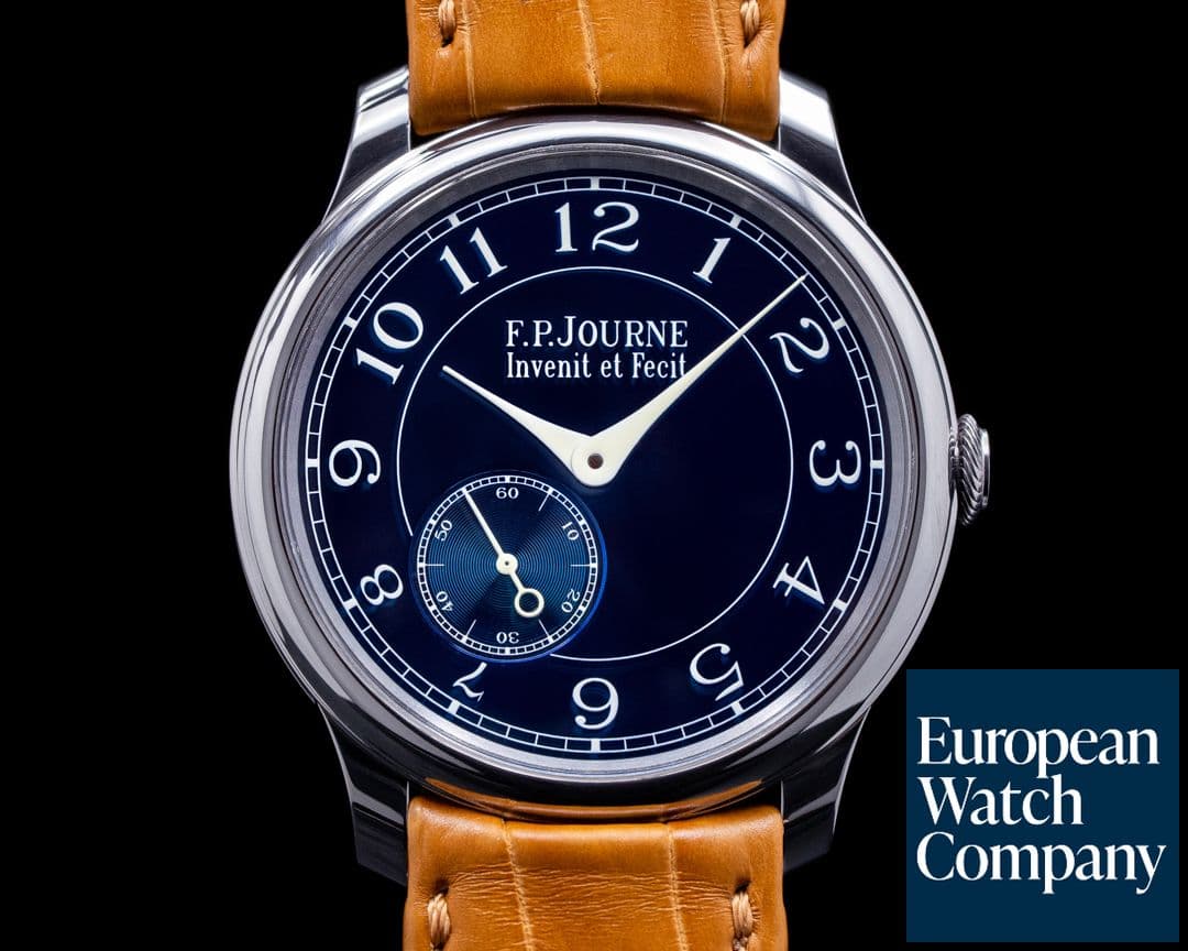 Image of F. P. Journe Chronometre Bleu Tantalum Blue Dial 2016
