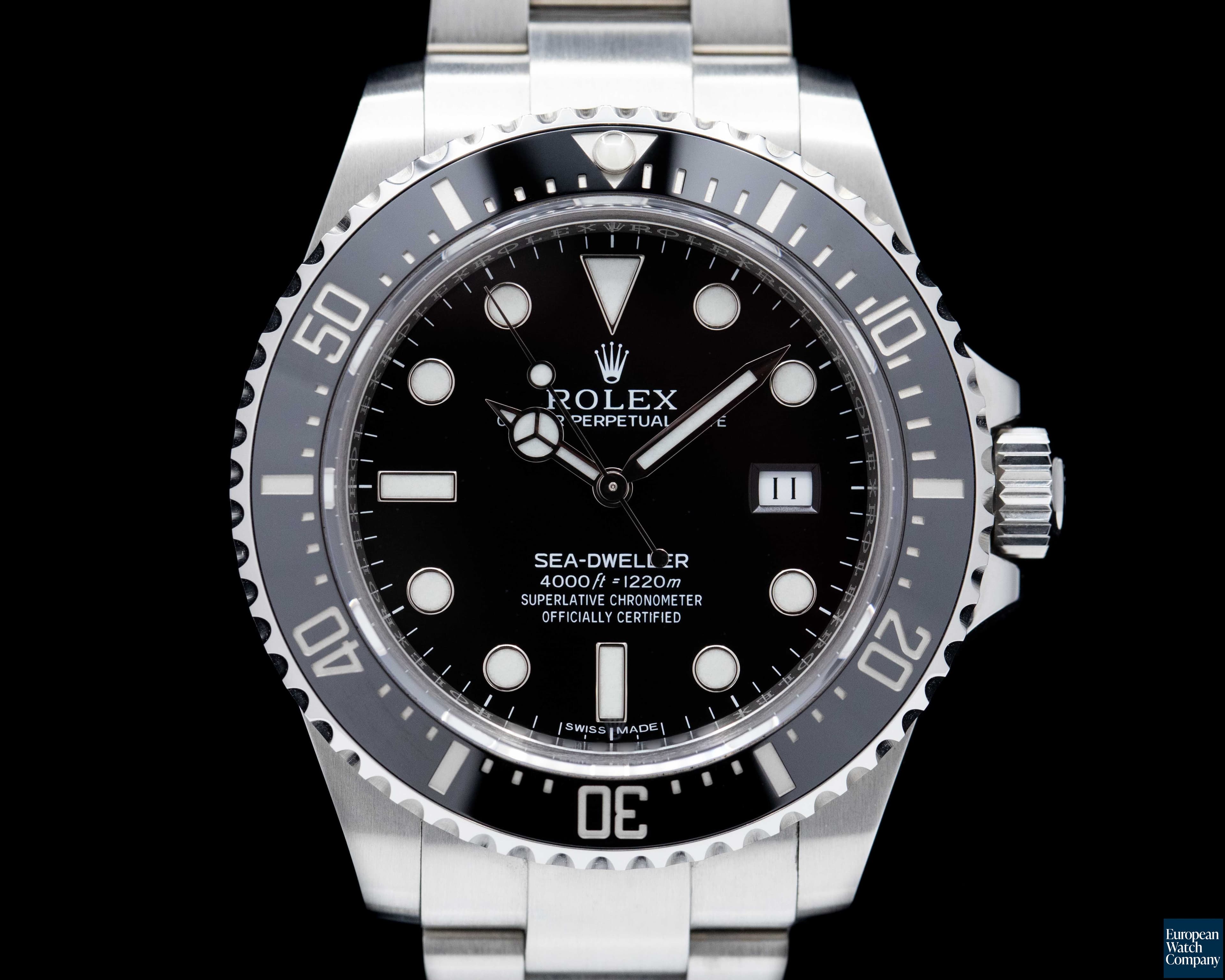 Image of Rolex Sea Dweller 4000 116600 SS DISCONTINUED FULL SET
