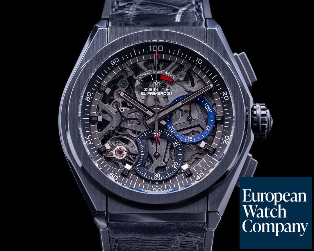 Image of Zenith Defy El Primero 21 Skeleton Ceramic 44MM