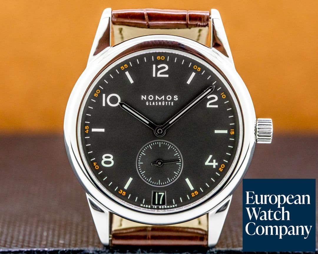 Image of Nomos Club Ruthenium Steel