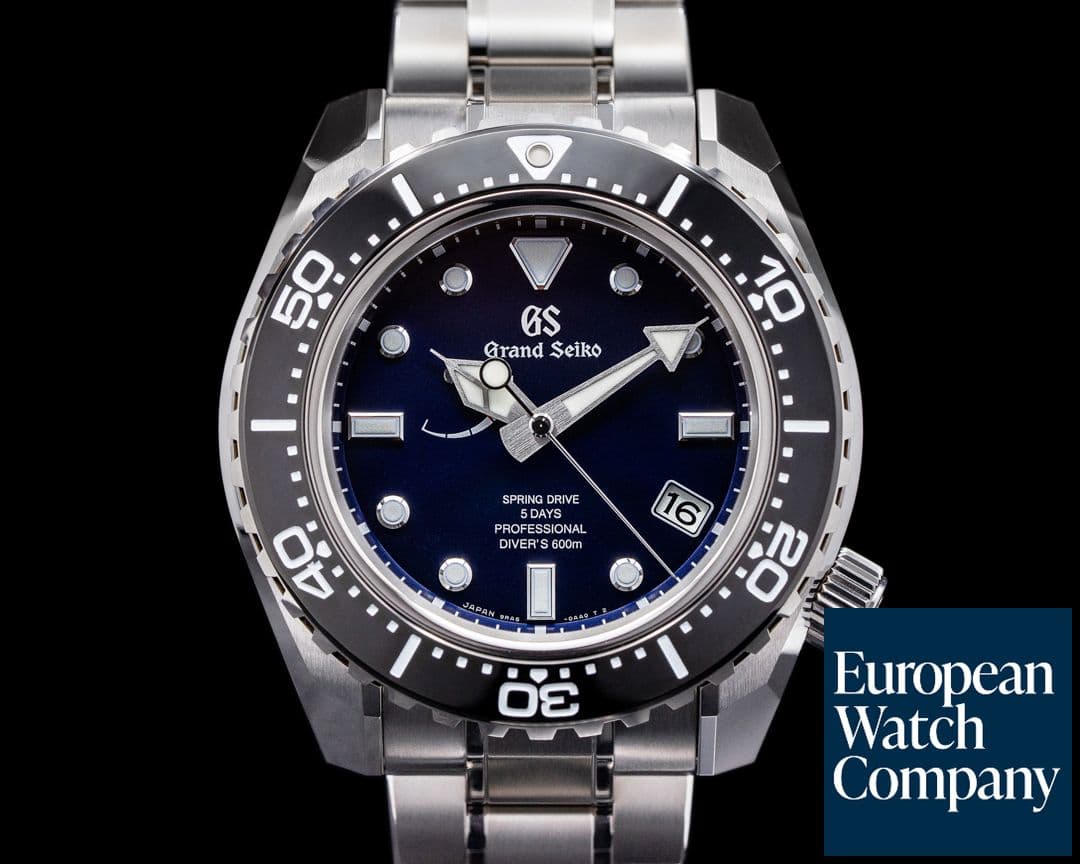 Image of Grand Seiko 60th Anniversary Limited Edition Professional Divers' 600M