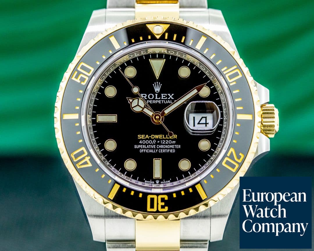 Image of Rolex Sea Dweller 126603 "Two-Tone" SS / 18k Yellow Gold 