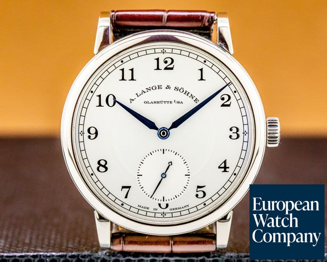 Image of A. Lange and Sohne 1815 18K White Gold Silver Dial 235.026 38.5MM