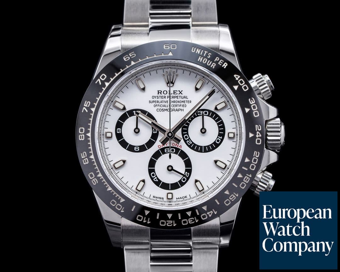 Image of Rolex Daytona 116500LN Ceramic Bezel SS / White Dial 2019