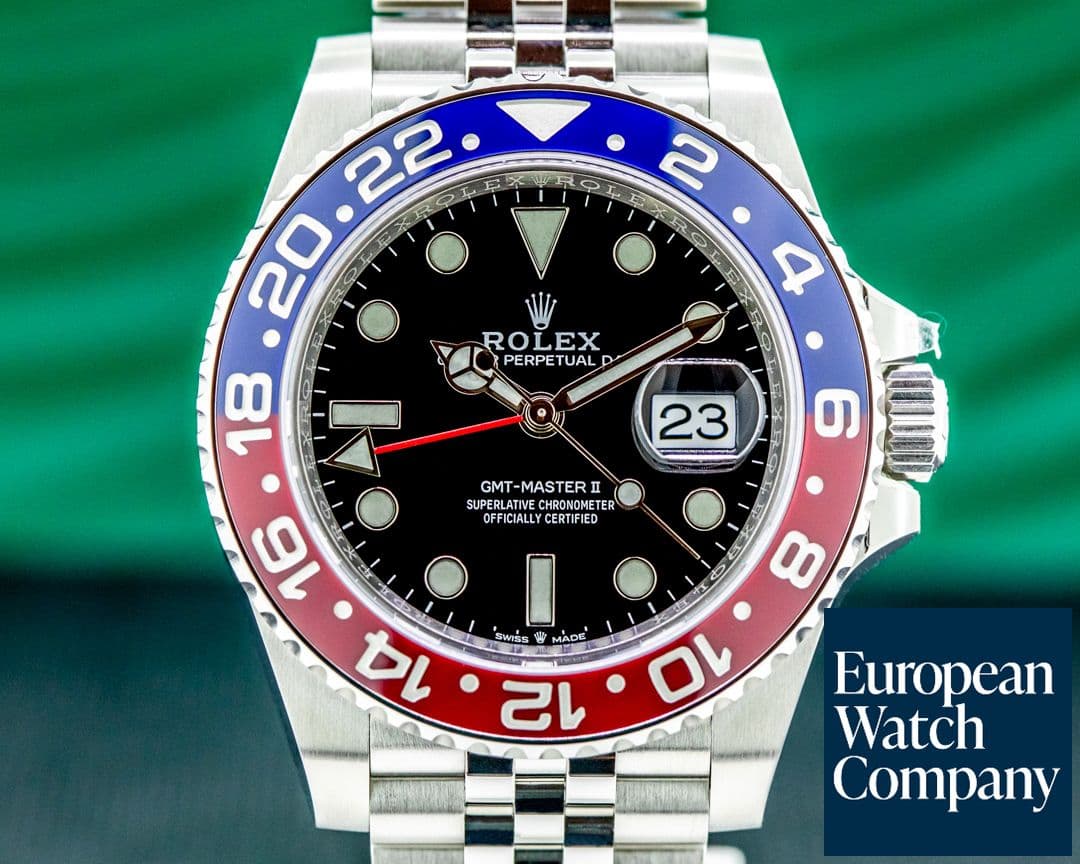 Image of Rolex GMT Master II Ceramic 126710 "Pepsi" SS / Jubilee 2021 UNWORN