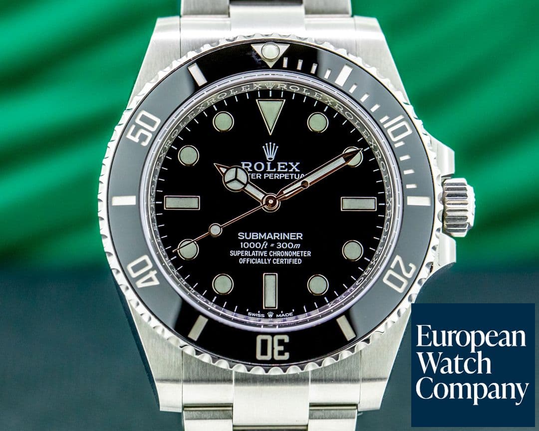 Image of Rolex Submariner 124060 No Date Ceramic Bezel 41MM 2021 UNWORN