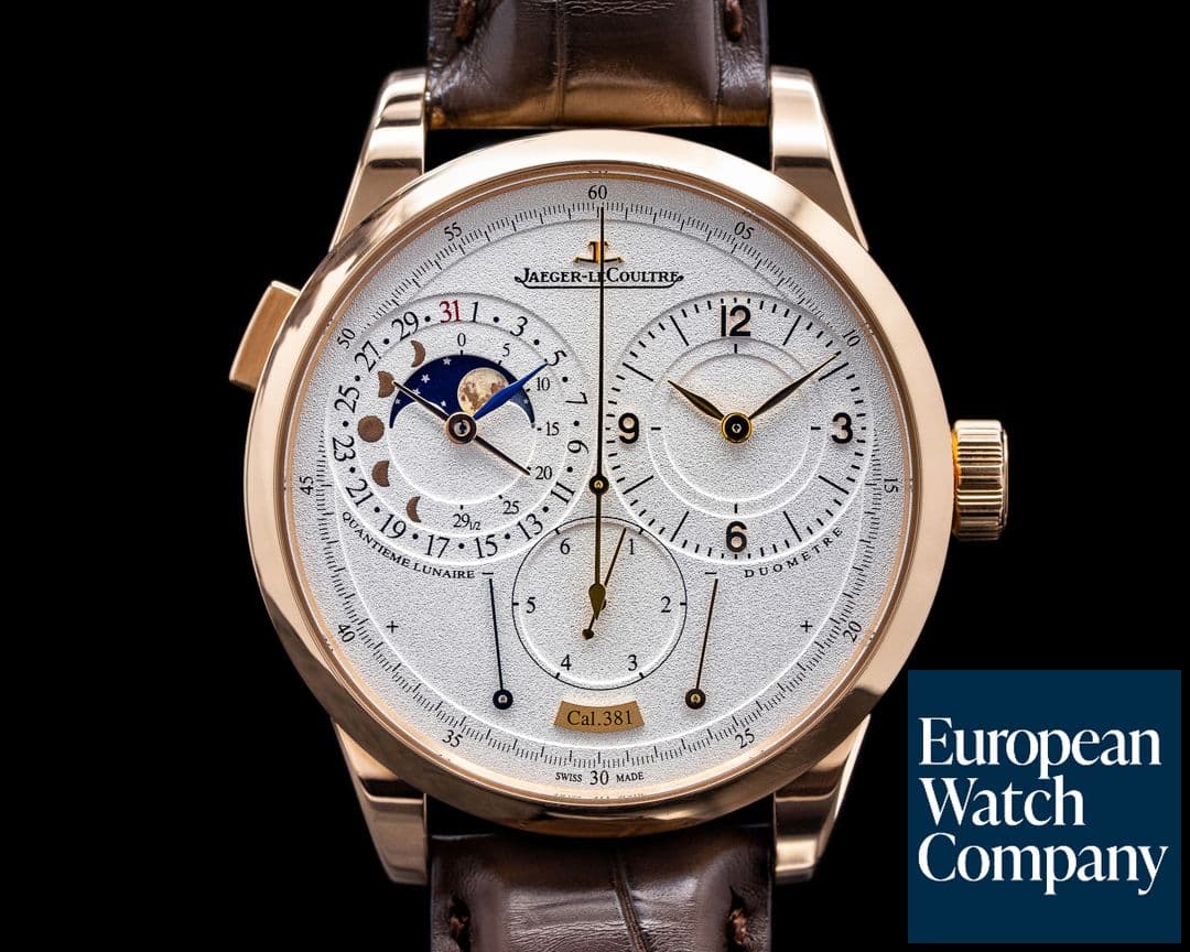 Image of Jaeger LeCoultre Duometre a Quantieme Lunaire Rose Gold 2019