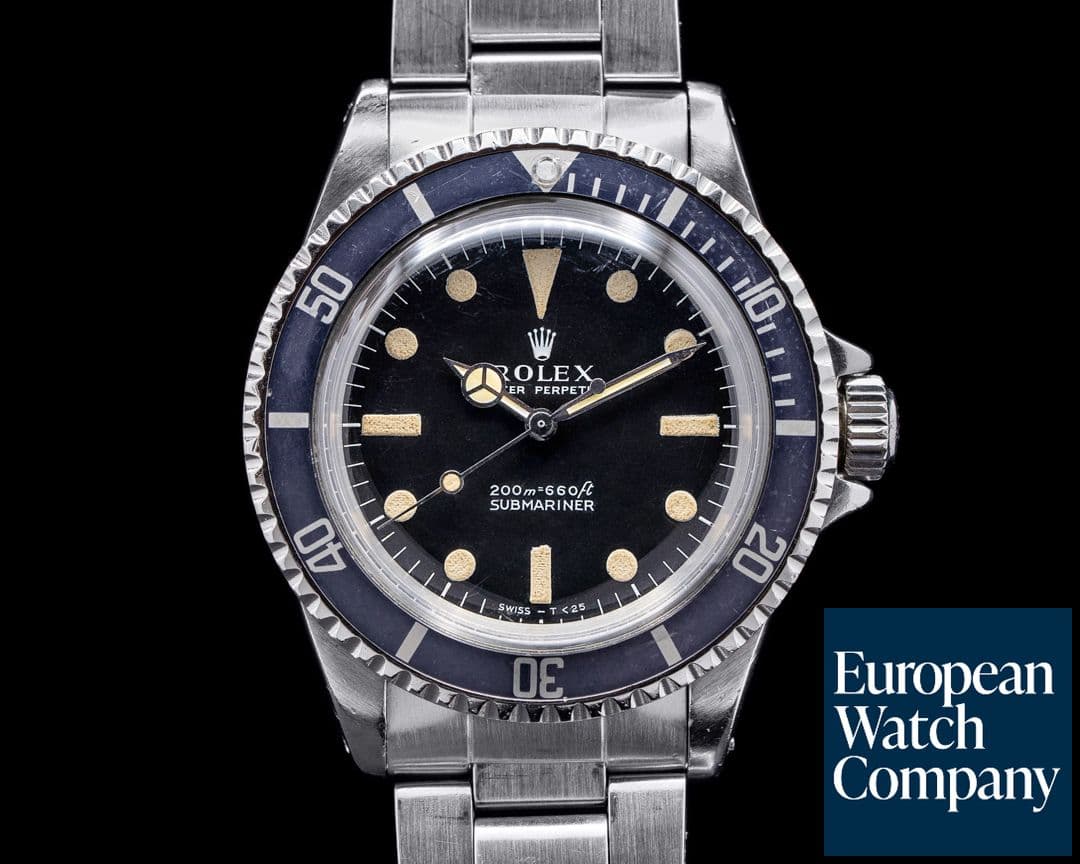 Image of Rolex Vintage Submariner 5513 "Meters First" Circa 1968