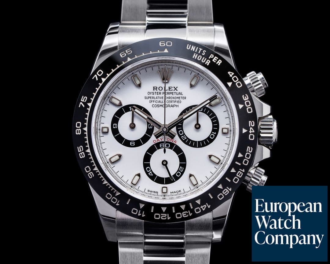 Image of Rolex Daytona Ceramic Bezel SS / White Dial 2020