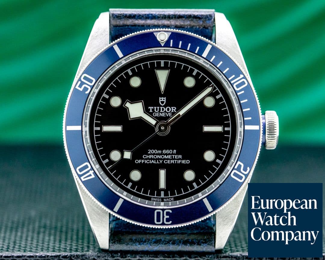 Image of Tudor Tudor Heritage 79230B Black Bay Blue 