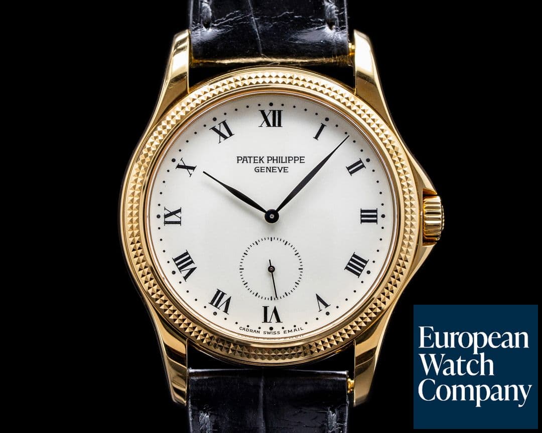 Image of Patek Philippe Calatrava 5115 Enamel Dial 18K Yellow Gold