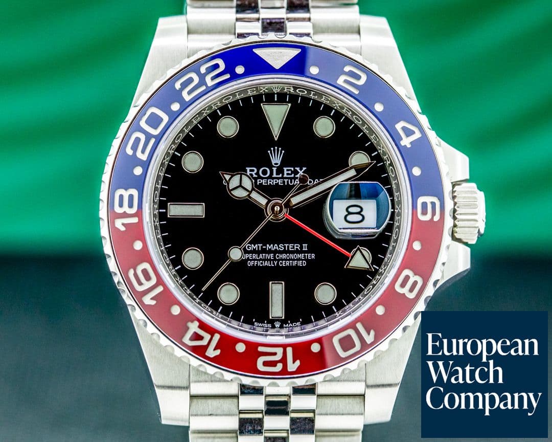 Image of Rolex GMT Master II Ceramic 126710 "Pepsi" SS / Jubilee 2021
