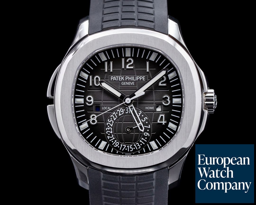 Image of Patek Philippe Aquanaut 5164A Travel Time SS / Rubber