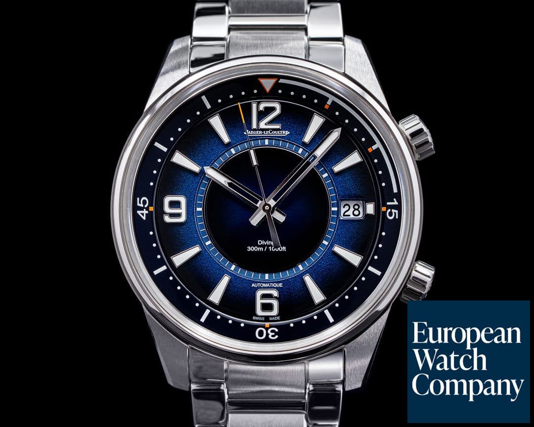 Image of Jaeger LeCoultre Polaris Mariner Automatic 9068180 Blue Dial Stainless Bracelet