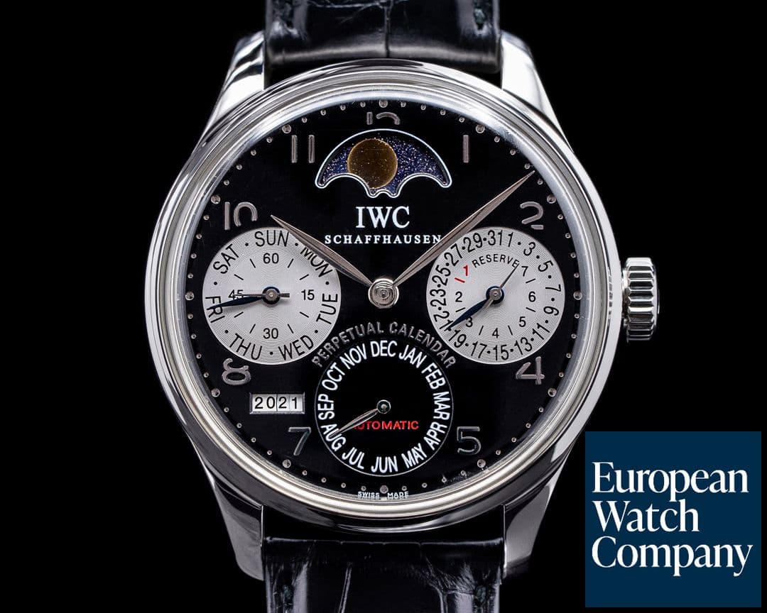 Image of IWC Portuguese Perpetual Calendar SS Limited to 25 Pieces for Cellini