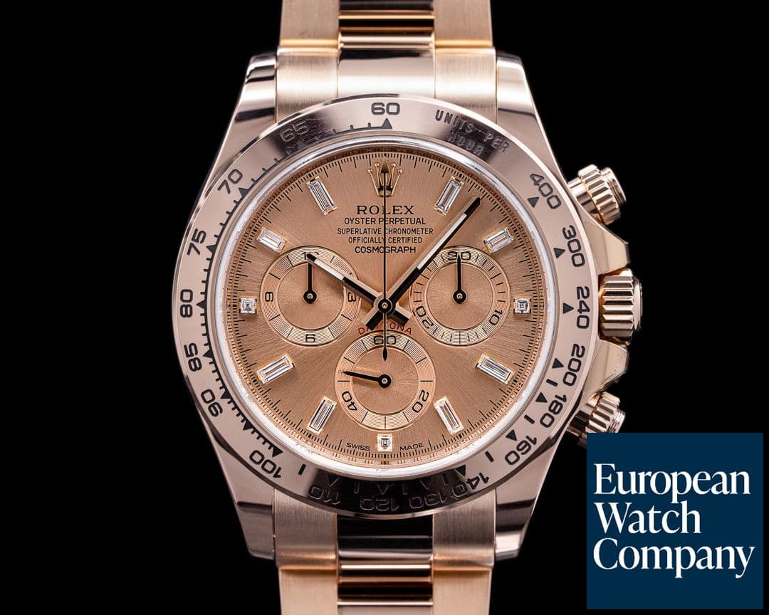 Image of Rolex Daytona Everose 116505 / "Sundust" Diamond Dial 2021