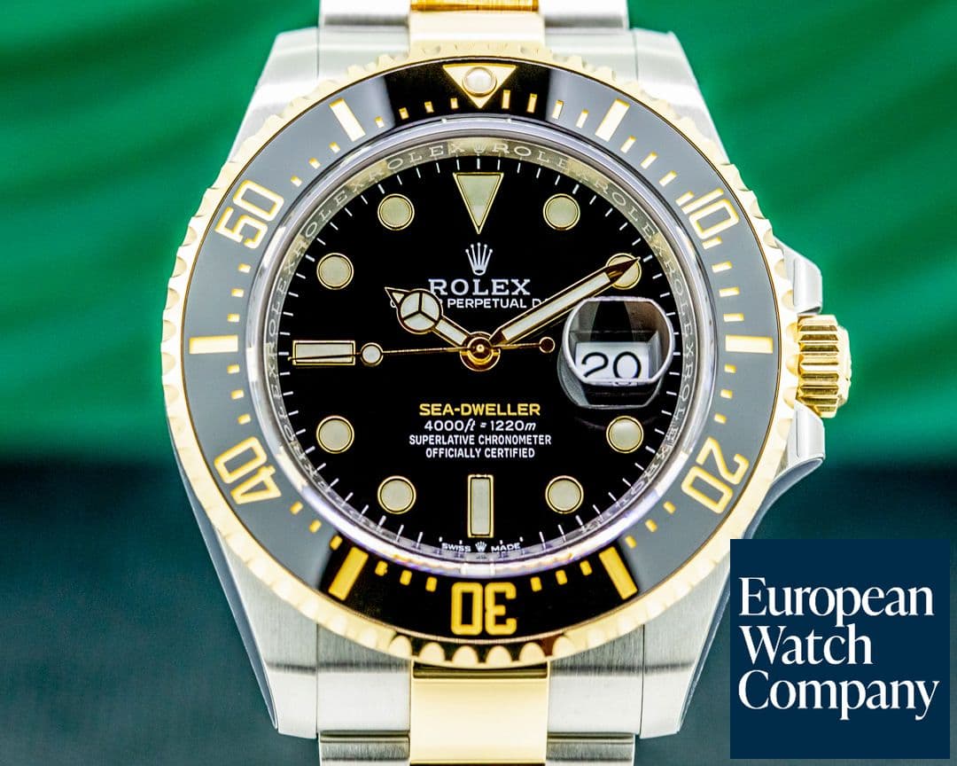 Image of Rolex Sea Dweller 126603 "Two-Tone" SS / 18k Yellow Gold 2021