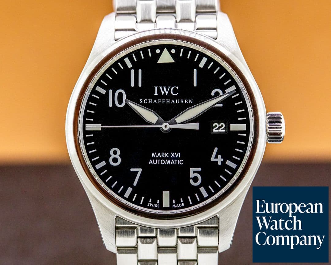 Image of IWC Mark XVI Black Dial SS / SS