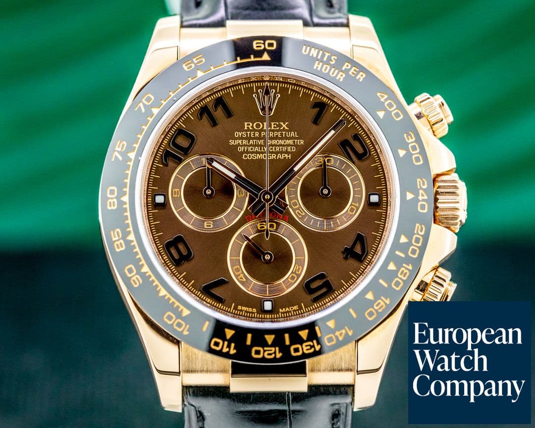 Image of Rolex Cosmograph Daytona 116515LN 18K Rose Gold / Chocolate Dial 2019