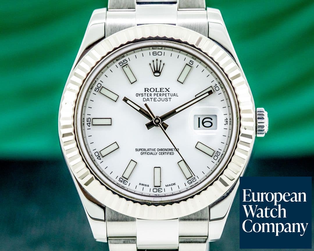 Image of Rolex Datejust II White Stick Dial SS 2016