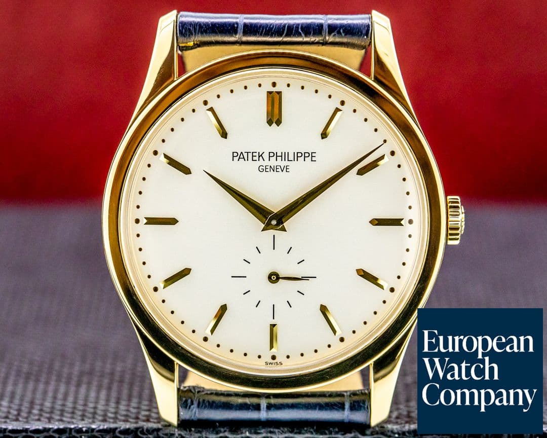 Image of Patek Philippe Calatrava 5196J 18K Yellow Gold Manual Wind