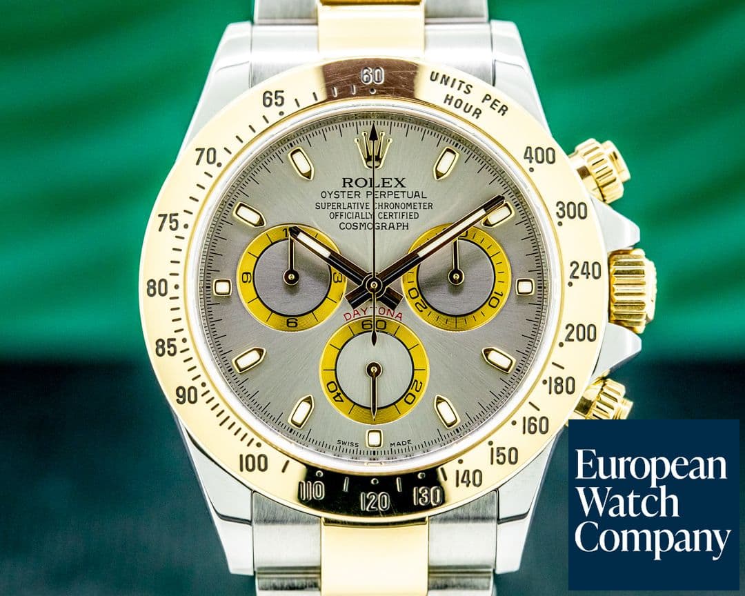 Image of Rolex Daytona Slate Dial 18K Yellow Gold / SS 