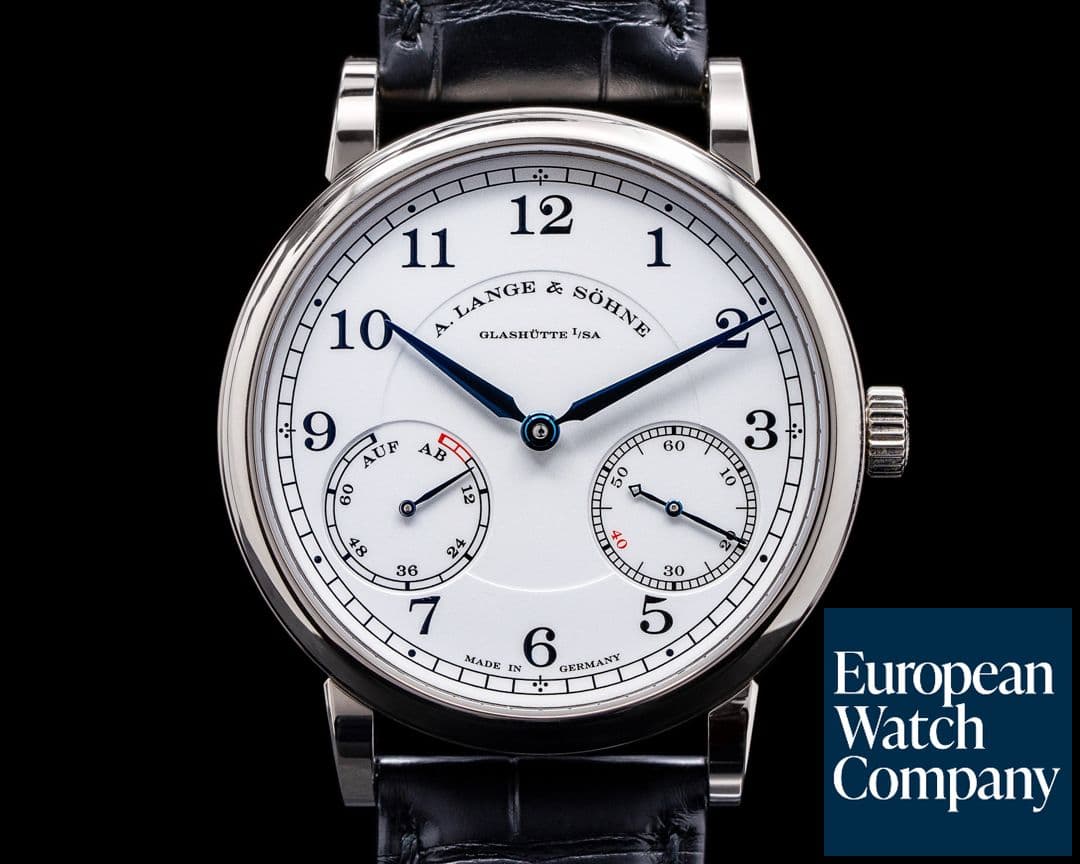 Image of A. Lange and Sohne 1815 Up & Down CELLINI 40th Anniversary 18K White Gold 2021