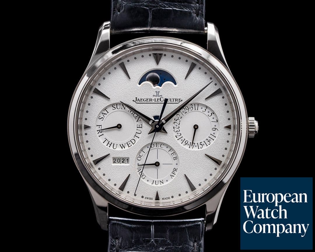 Image of Jaeger LeCoultre Master Ultra Thin Perpetual Calendar 18k White Gold