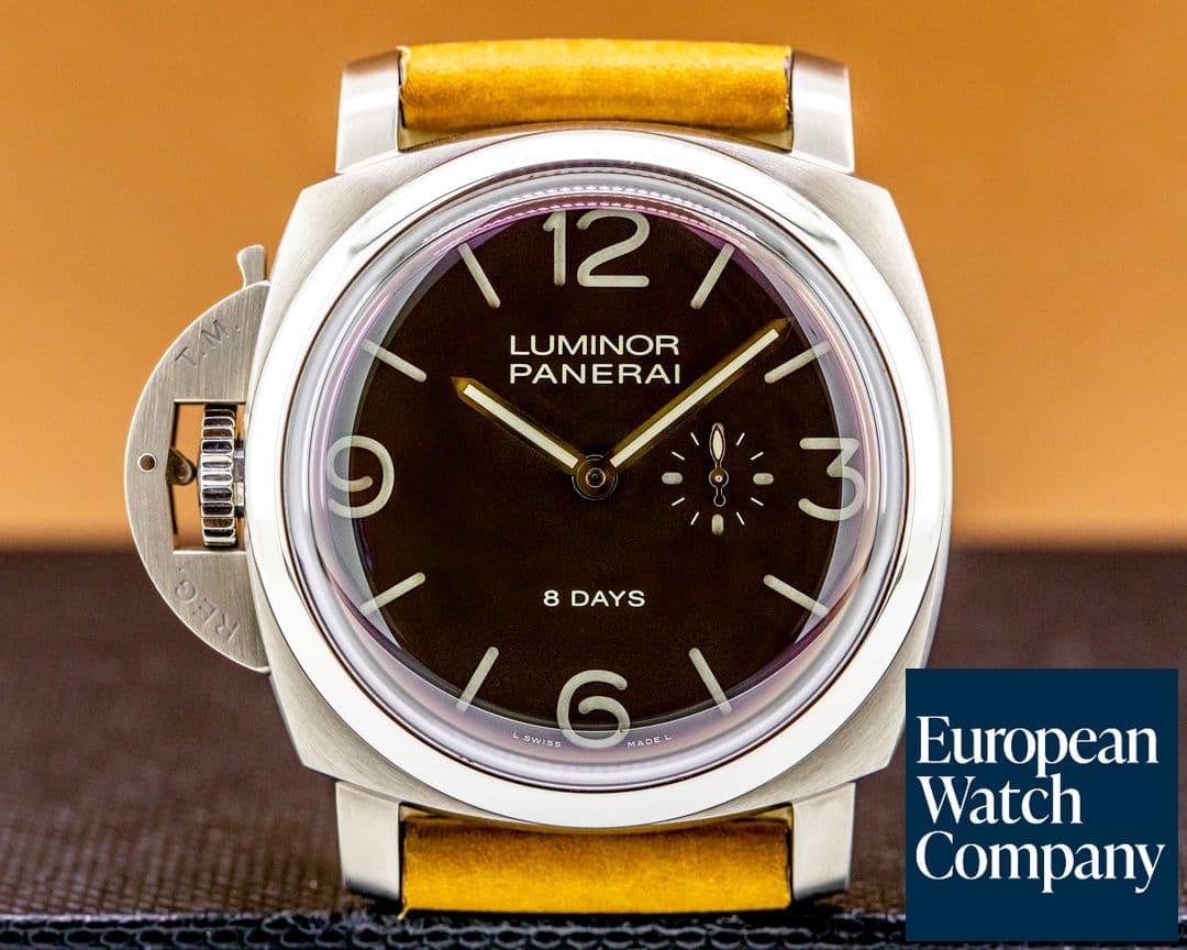 Image of Panerai Luminor 1950 Left-Handed 8 Days Titanio 