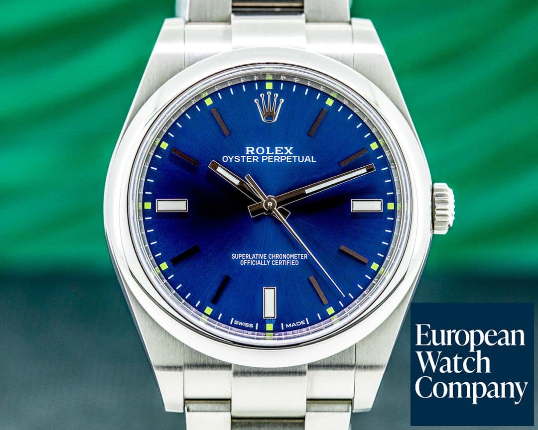 Image of Rolex Oyster Perpetual 114300 SS Blue Dial