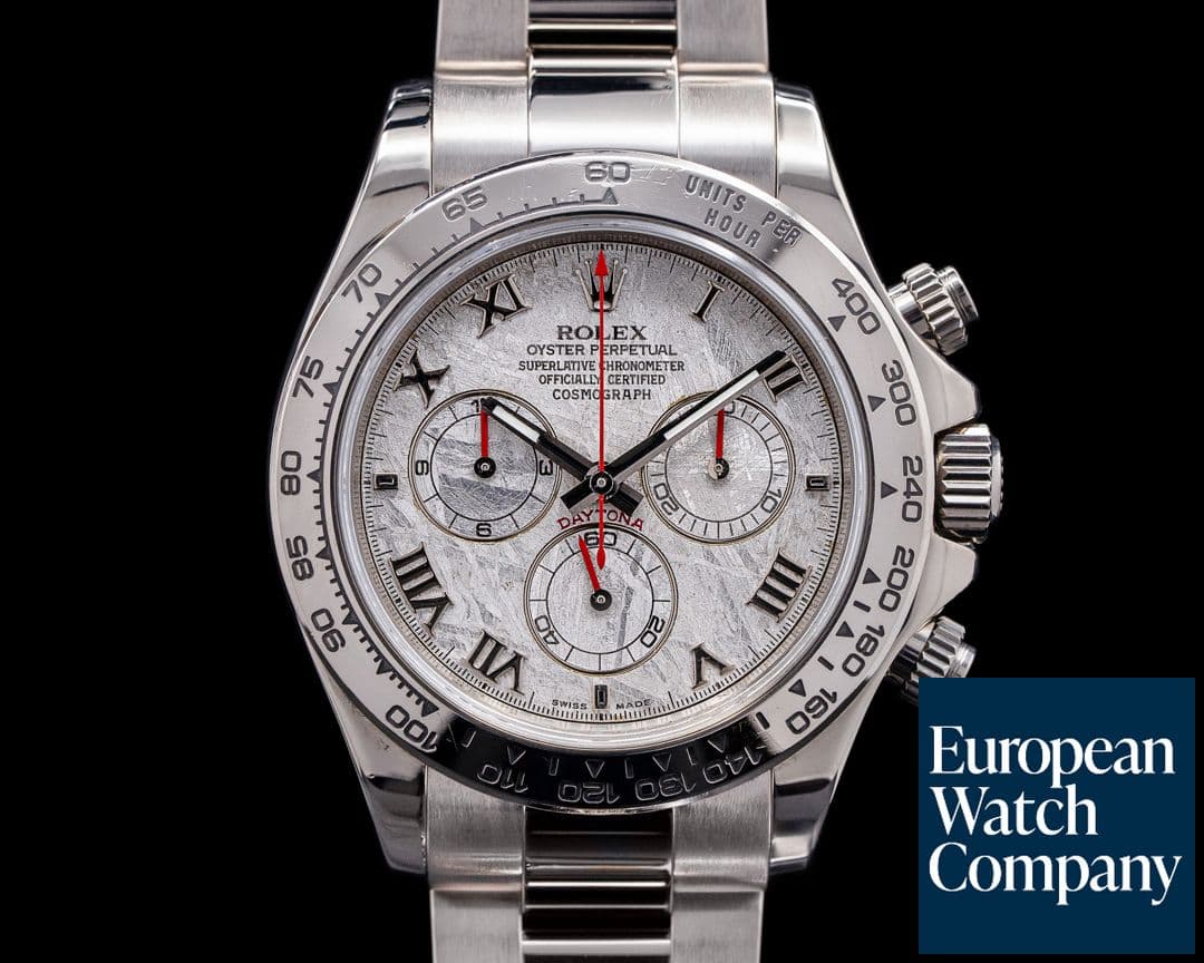 Image of Rolex Daytona 116509 Meteorite Dial 18K White Gold 