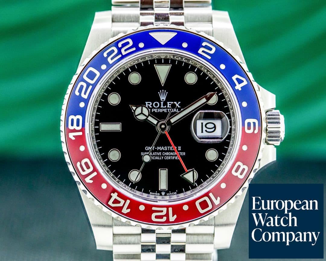 Image of Rolex GMT Master II Ceramic 126710 "Pepsi" SS / Jubilee 2021 UNWORN