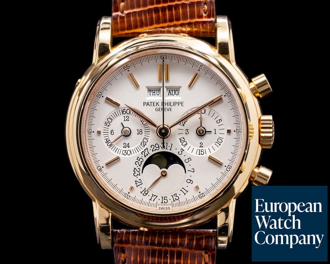 Image of Patek Philippe Perpetual Calendar Chronograph 3970R 2nd Series 2 BACKS RARE! 