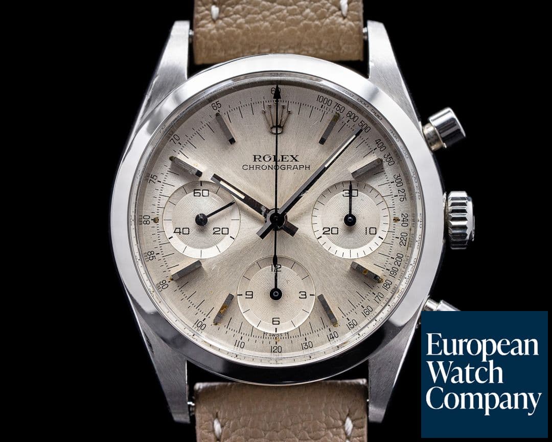 Image of Rolex 6238 'Pre Daytona' SS Silver Dial  