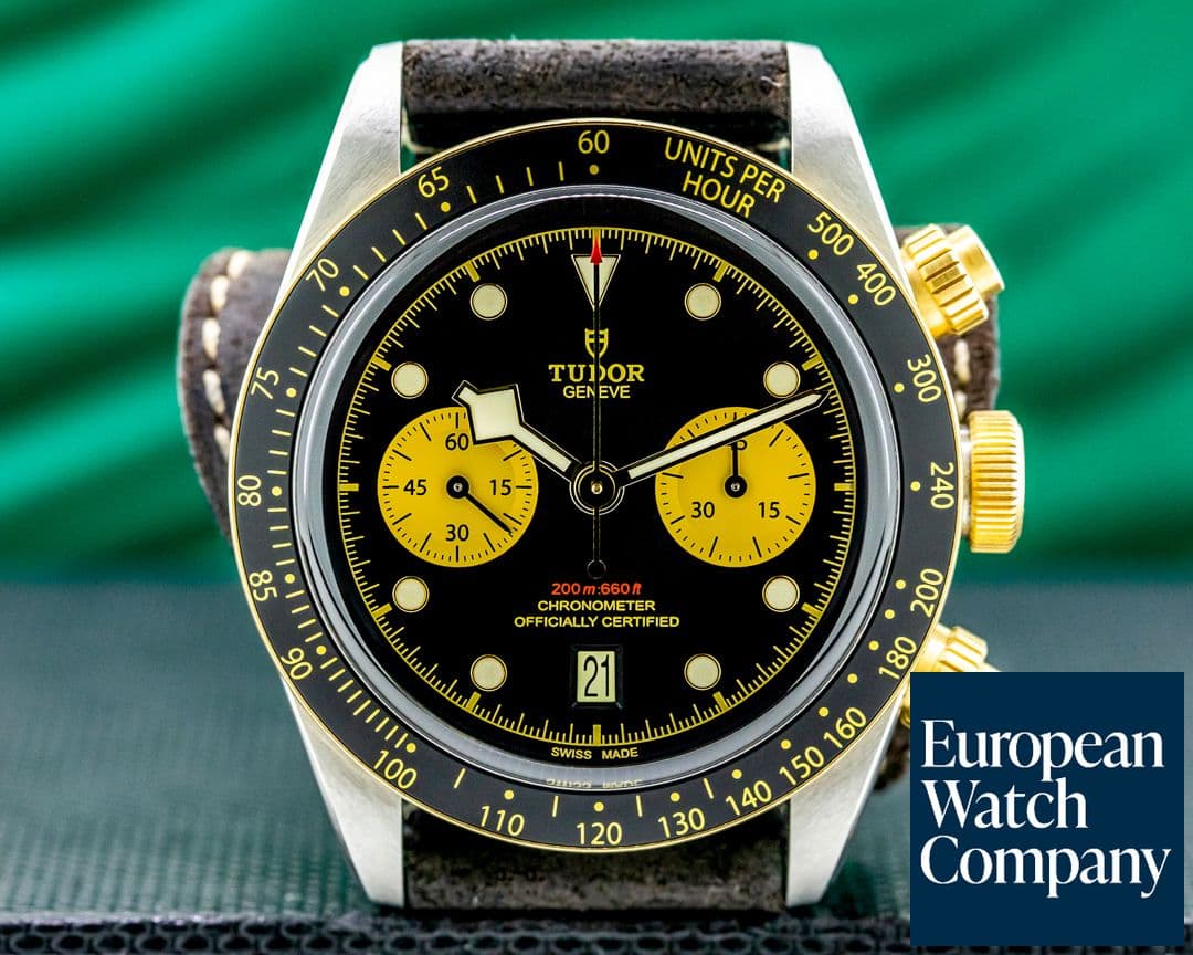 Image of Tudor Black Bay Chronograph Steel & Gold 