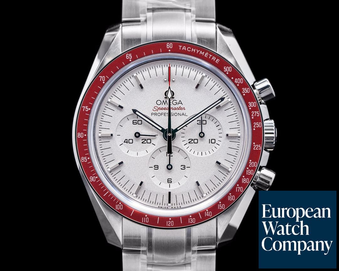 Image of Omega Speedmaster Professional "Tokyo 2020" Limited Edition Red Bezel 