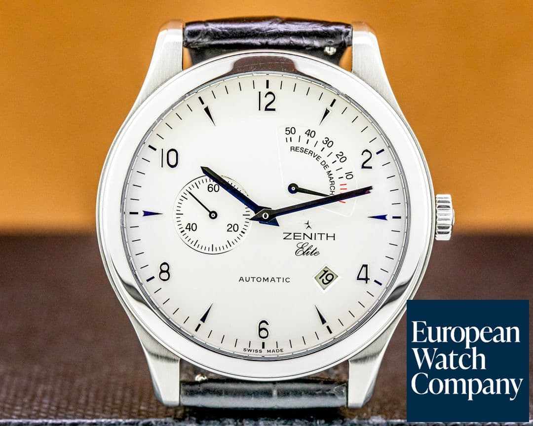 Image of Zenith Grande Elite Power Reserve SS Silver Dial